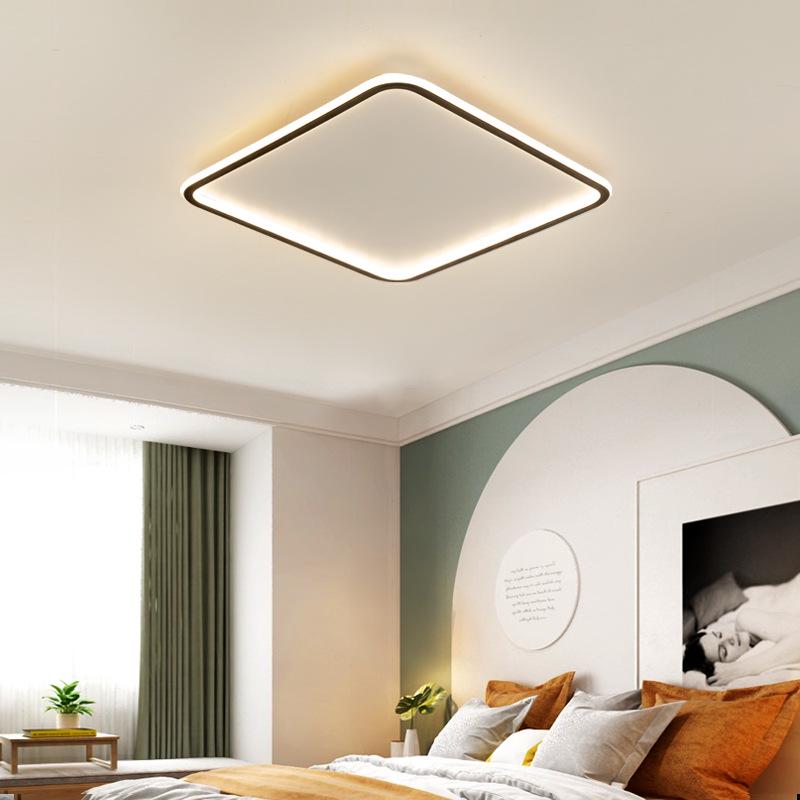 Sleek Round LED Ceiling Light - Modern Ultra-Thin for Bedroom, Living Room, Restaurant, or Study