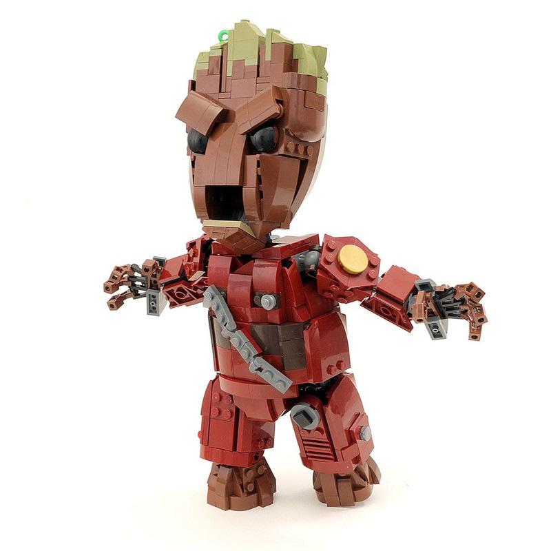 Building Block Compatible, Toy Set, Little Groot 12817 Guardians Of The Galaxy, Avengers Treant