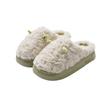 Silent Cotton Slippers Women's Autumn and Winter New Indoor Home Non-slip Warm Plush Slippers Men's Winter