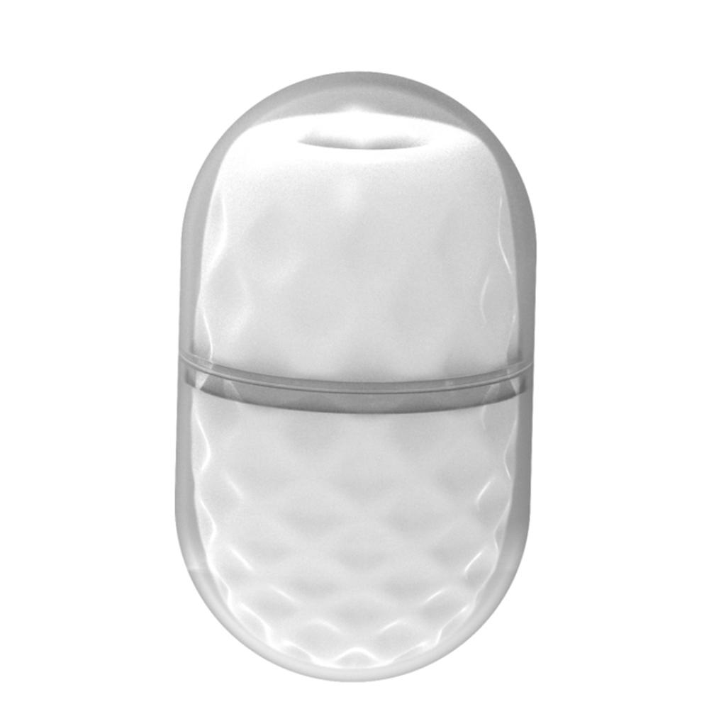 Silicone Pocket Pussy Stretchable Male Masturbation Goods Glans Stimulator Open-ended Penis Massager Trainer Adult Sex Toy Men