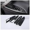 Window Lift Button / Pillar A Fame / Water Cup Panel Cover Trim For Mitsubishi Eclipse Cross 2018 - Carbon Fiber Accessories