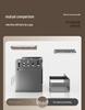 Wall-Mounted Kitchen Seasoning Rack: Punch-Free Multifunctional Condiment Set with Jars