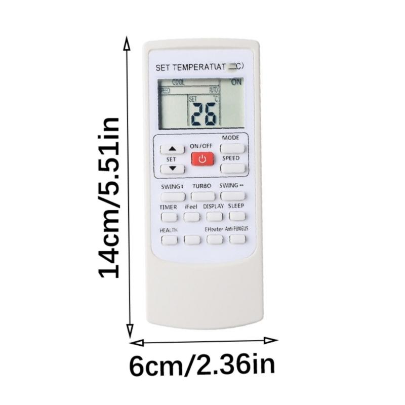 Air Conditioning Remote Control for H502E Air Conditioner Directly Replacement Remote Controller Accessories