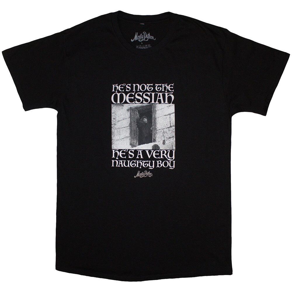 Monty Python Naughty Boy T-Shirt Black New Unisex T-Shirt M