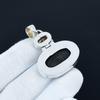 Black Obsidian & Smoky Topaz Gemstone Pendant, 925 Sterling Silver Jewelry, Silver Pendant, Antique Jewelry, Necklace Pendant For Love Gifts