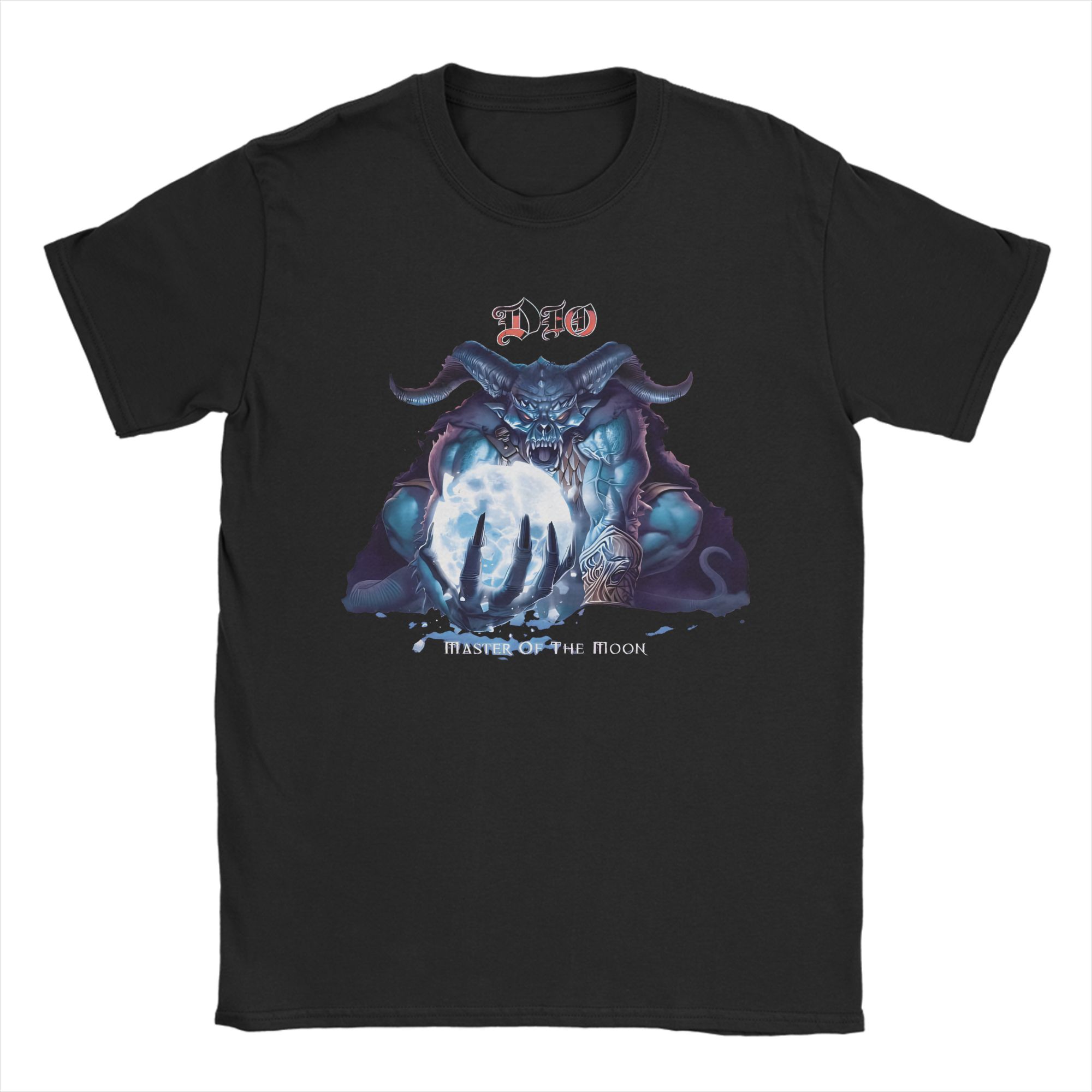 

Dio Band Rock T-Shirt for Men Women Casual 100% Cotton Tees Crewneck Short Sleeve T Shirt Unique Tops 4XL