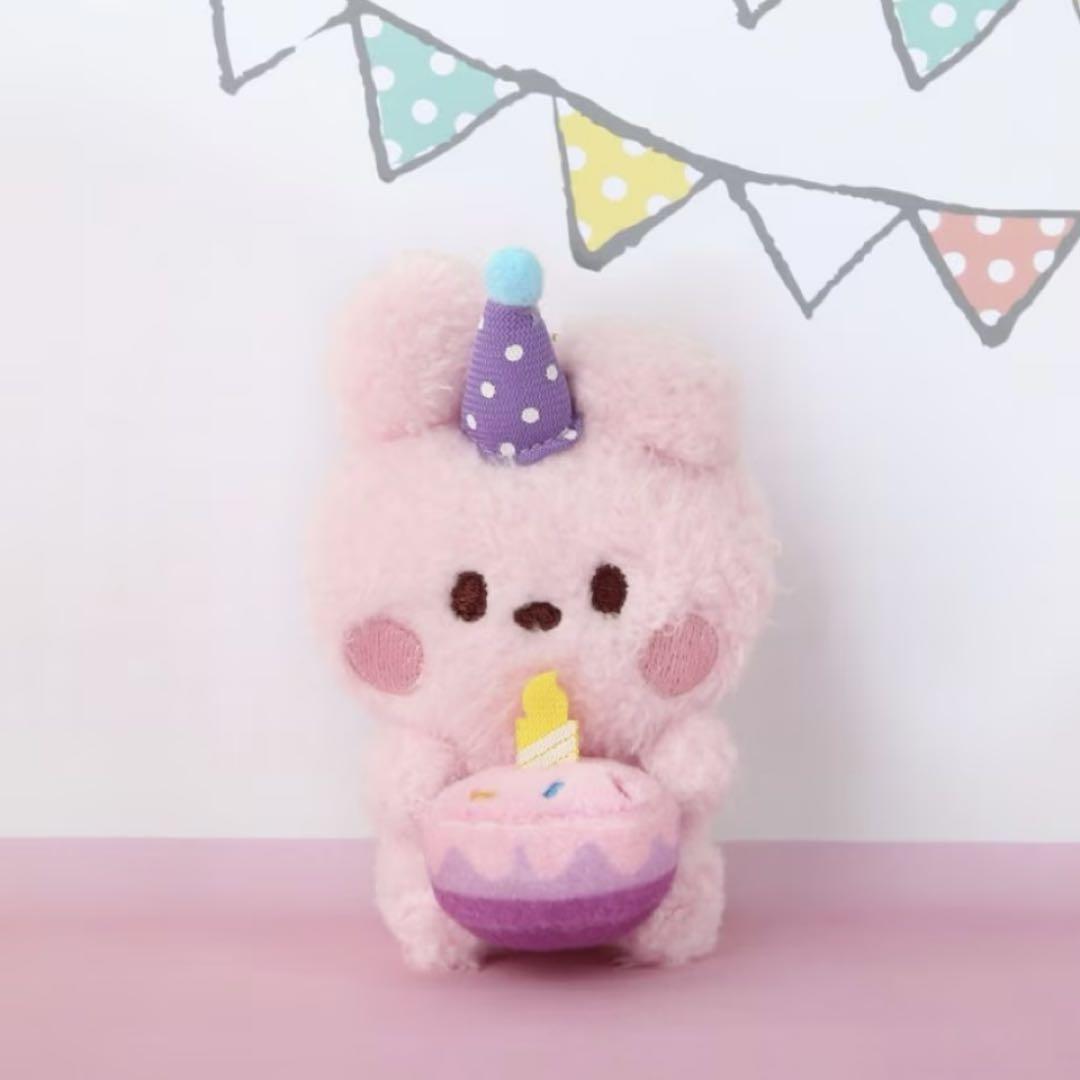 

[USED] BT21COOKYPLUSH KEYRING HAPPY TIME