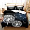 Japanese Duvet Cover Branch Of A Flourishing Sakura Tree Flowers Cherry Blossoms Spring Art Polyester Bedding Set Full/King Size