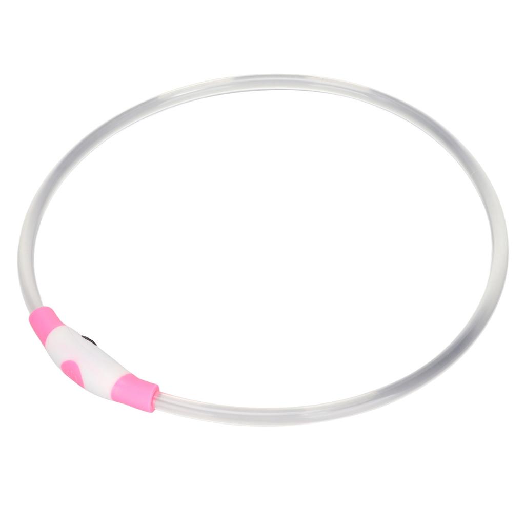 LED Obojek pro psa USB Dobíjecí Nastavitelný TPU Obojek pro psa Vodotěsný Svítící Obojek pro psa
