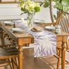 Lavender Spring Table Runner Stylish Simple Summer Seasonal Anniversary Holiday Kitchen Table Decor Indoor Outdoor Accessories