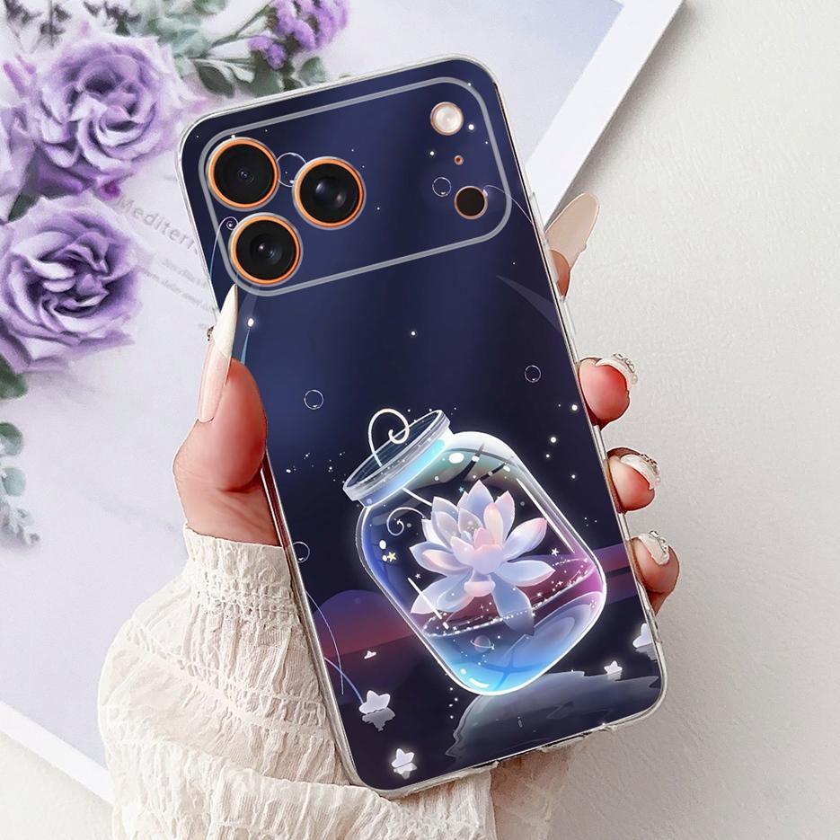 For Apple iPhone 17 Pro Max Case iPhone17 Air Fashion Painted Cover Soft Silicone Case For iPhone 17 Air iPhone17 Pro Max Fundas