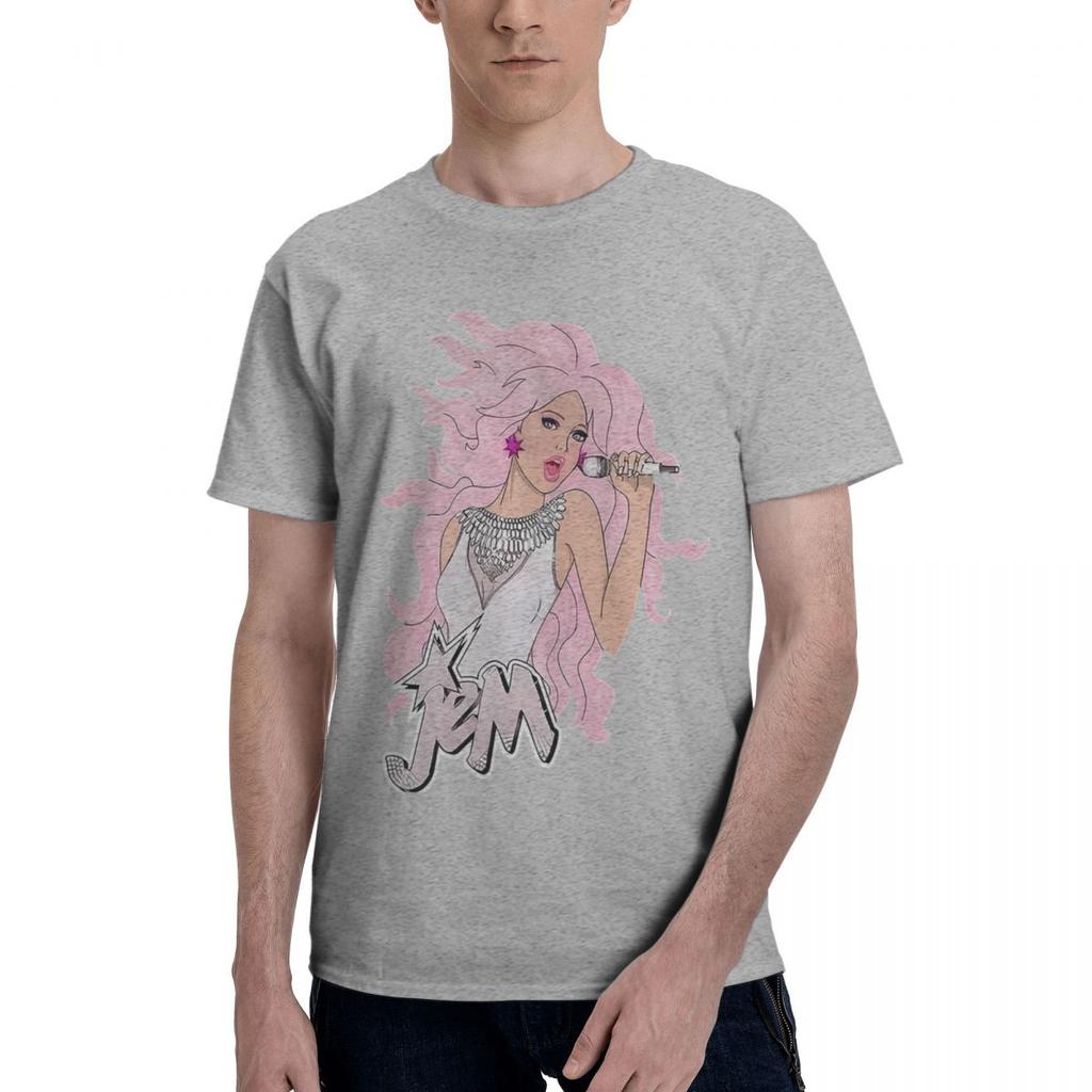 Dazzling Diamonds Jem And The Holograms 100 Cotton Casual Breathable Confortable T Shirt Short Sleeve TShirt T Shirt Men
