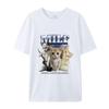 Unisex I Love Felines Cute Rock Kittens Graphic T Shirt Funny Cat Band Meme Print Vintage Streetwear Oversized Short Sleeve Tee