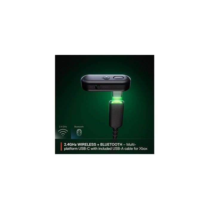 Ecouteurs intra auriculaires sans fil Bluetooth SteelSeries Arctis GameBuds avec réduction de bruit pour Xbox Noir