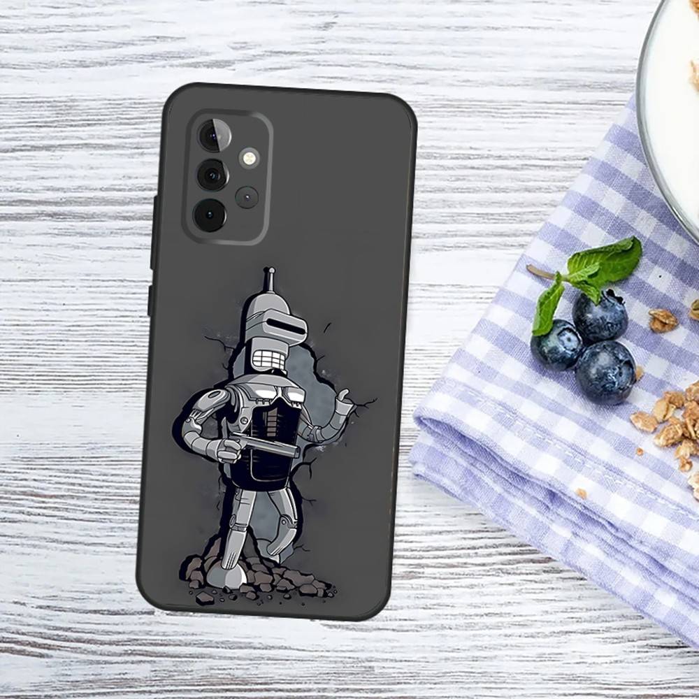 F-Futurama Funny B-Bender Phone Case For Samsung Galaxy A13,A21s,A22,A31,A32,A52,A53,A71,A80,A91 Soft Black Phone Cover
