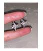 Stylish Zircon Inlaid Starburst Ear Cuffs - Fashionable, Simple, and Elegant Jewelry Design
