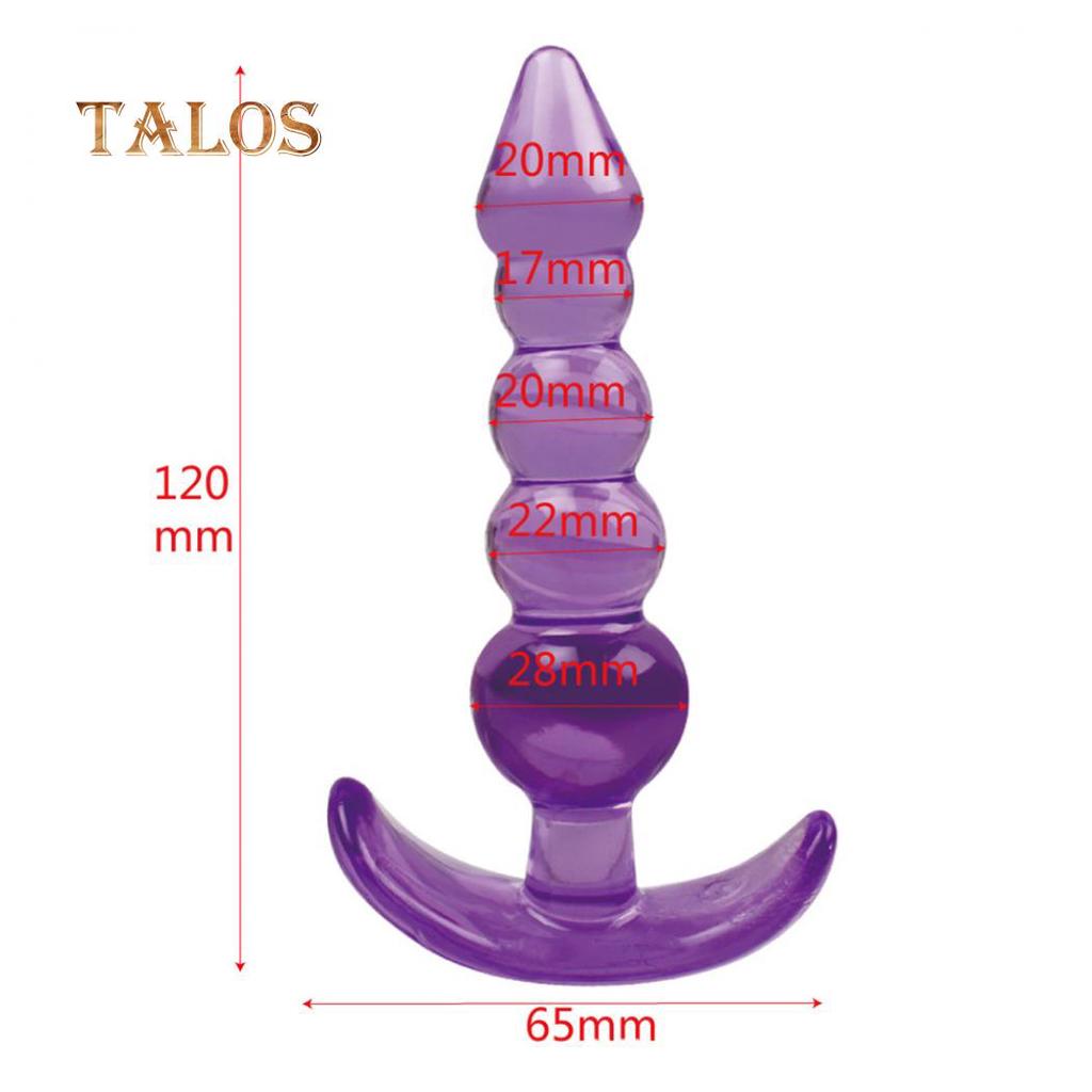 TA Anal Beads Balls Butt Plug Ring Play Adult Sex Toy