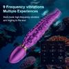 Octopus Tentacle Anal Vibrator Female G-Spot Clit Vagina Stimulation 360° Rotation  Silicone Dildo Masturbation Sex Toys Women