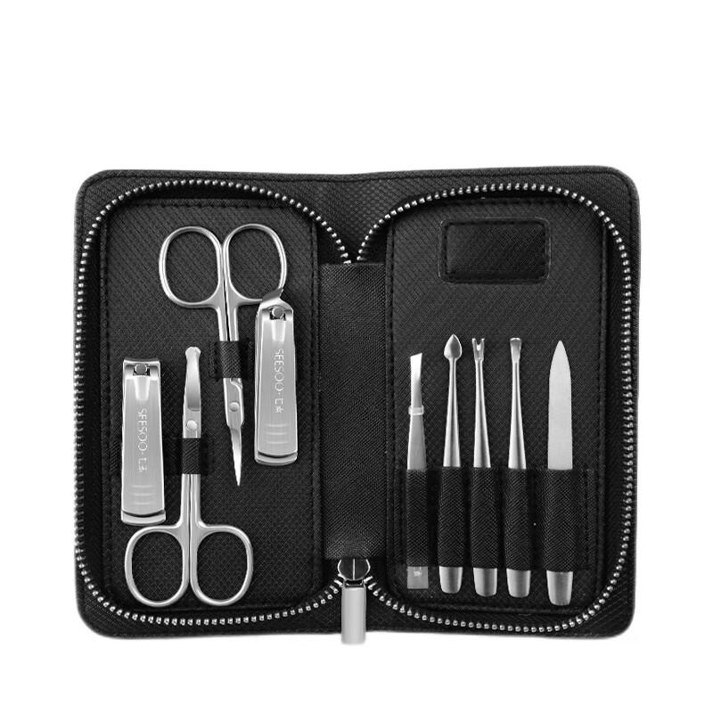 Seesoo 9-Piece Nail and Grooming Kit