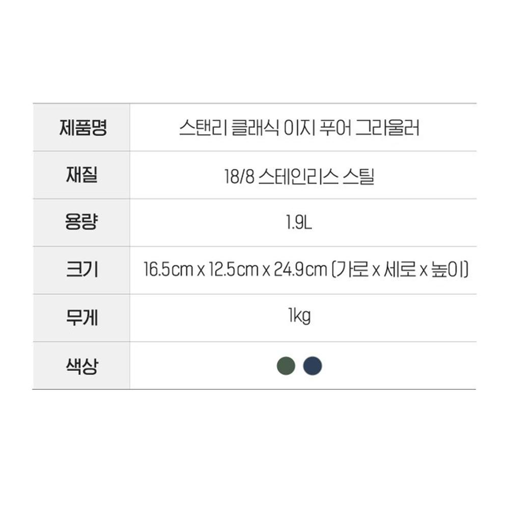 Stanley Classic Growler Beer Jug 1.9L