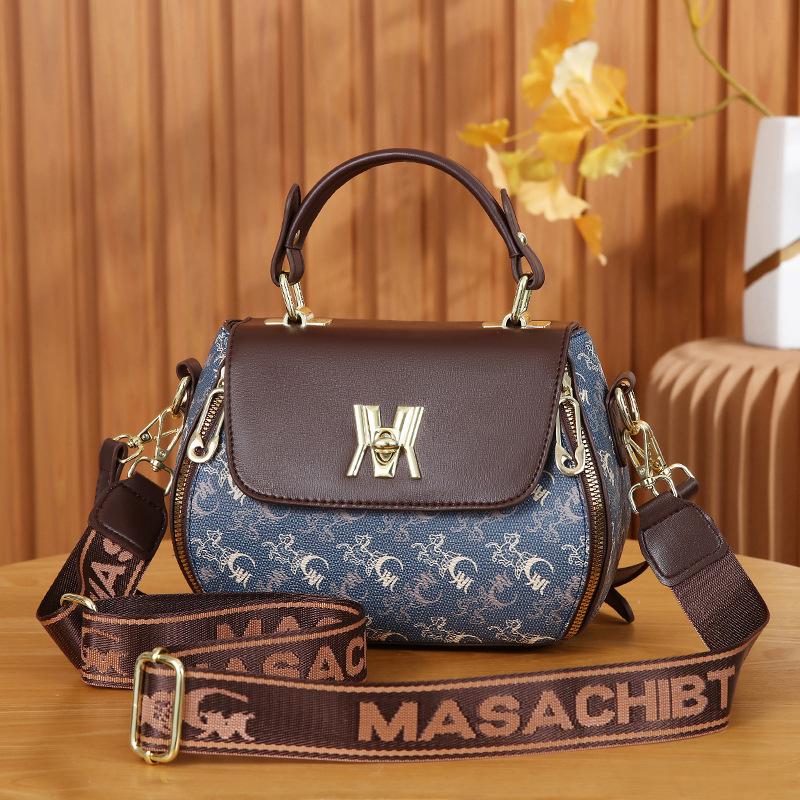 

Сумка женская 2025 новая популярная с высоким чувством женская интернет-знаменитость универсальная цветок кроссбоди модная на плечо сумка-яблоко тренд