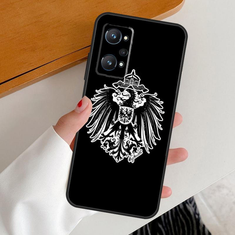 

German Empire Flag For Realme GT7 GT6 15 Pro 10 11 12 13 14 Pro Plus C65 C63 C61 C55 C51 C53 C35 C75 C67 Case Realme 10 4G