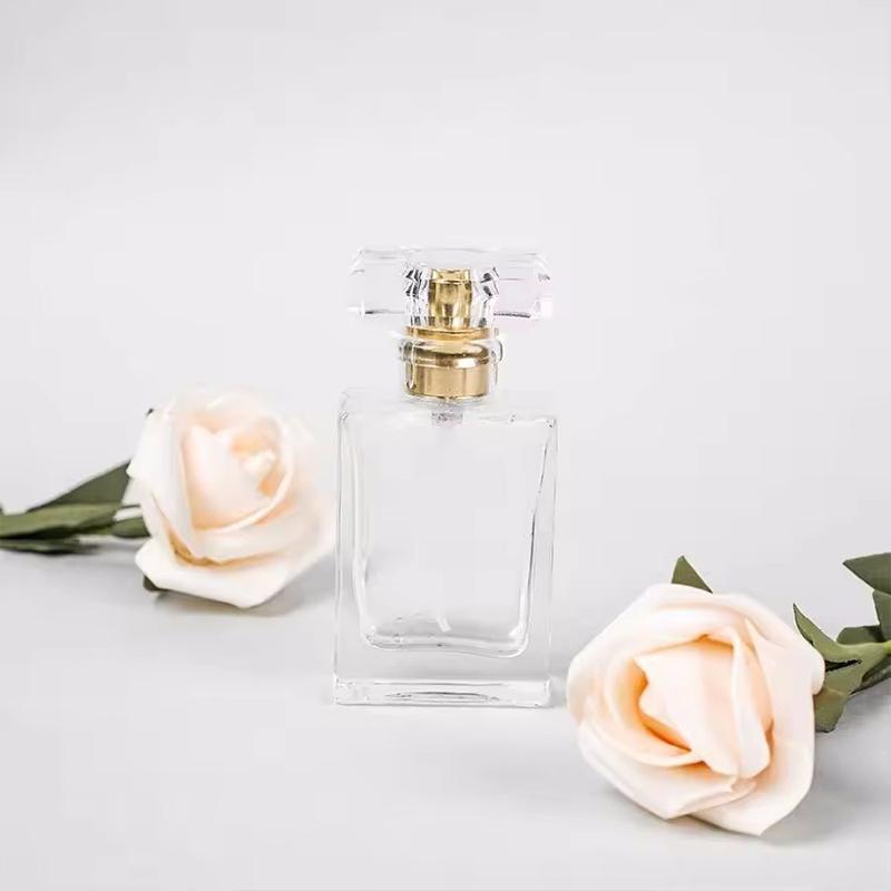 10Pcs 30/50Ml Perfume Bottle Gold Silver Empty Bottle Spray Bottle Portable Perfume Dispensing Bottles