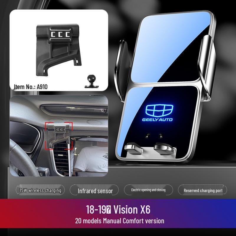 Car Phone Holder for Geely Boyue PRO, Vision S1/X3/X6, Emgrand GL/GS