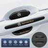 CRK1 Car Door Handle Protector Bowl Anti Scratch Reflective Sticker For Mercedes Benz   A C E   CLA180 GLB200 GLC300  CLS GLA E Class