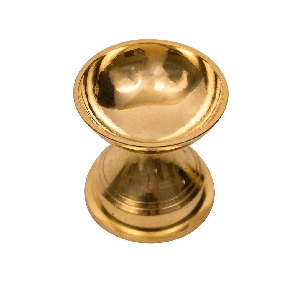 Traditional Handcrafted Brass|Oil Lamp for Puja|Indian Festival Decor|Return Gift|Ethnic Home Decor|Small Brass Diya for Temple, Home,