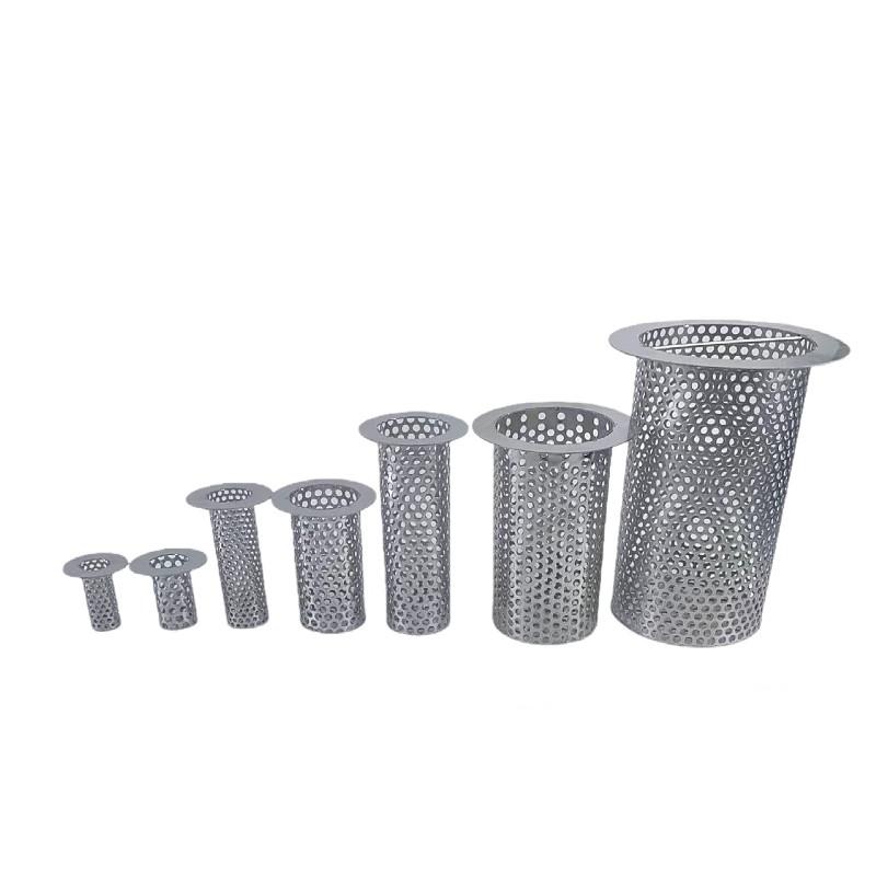304 Stainless Steel Floor Drain Filter Hair Catcher Shower Sink Strainer Kitchen Sink Anti-clog Filter Bathroom Filter Screen
