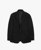 Ezio Basic Summer Wool Blazer_Black