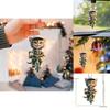 2d Eyecatching Acrylic Car Hanging Ornament For Rearview Mirror And Holiday Decor
