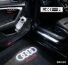 2026 Hot 2Pcs 3D HD LED Light Car Door Projector Welcome Lights Car Accessories For A4 A3 A5 A6 A7 A8 Q3 Q5 Q7 Q8 B5 B6 B7 B8 B9 Q7