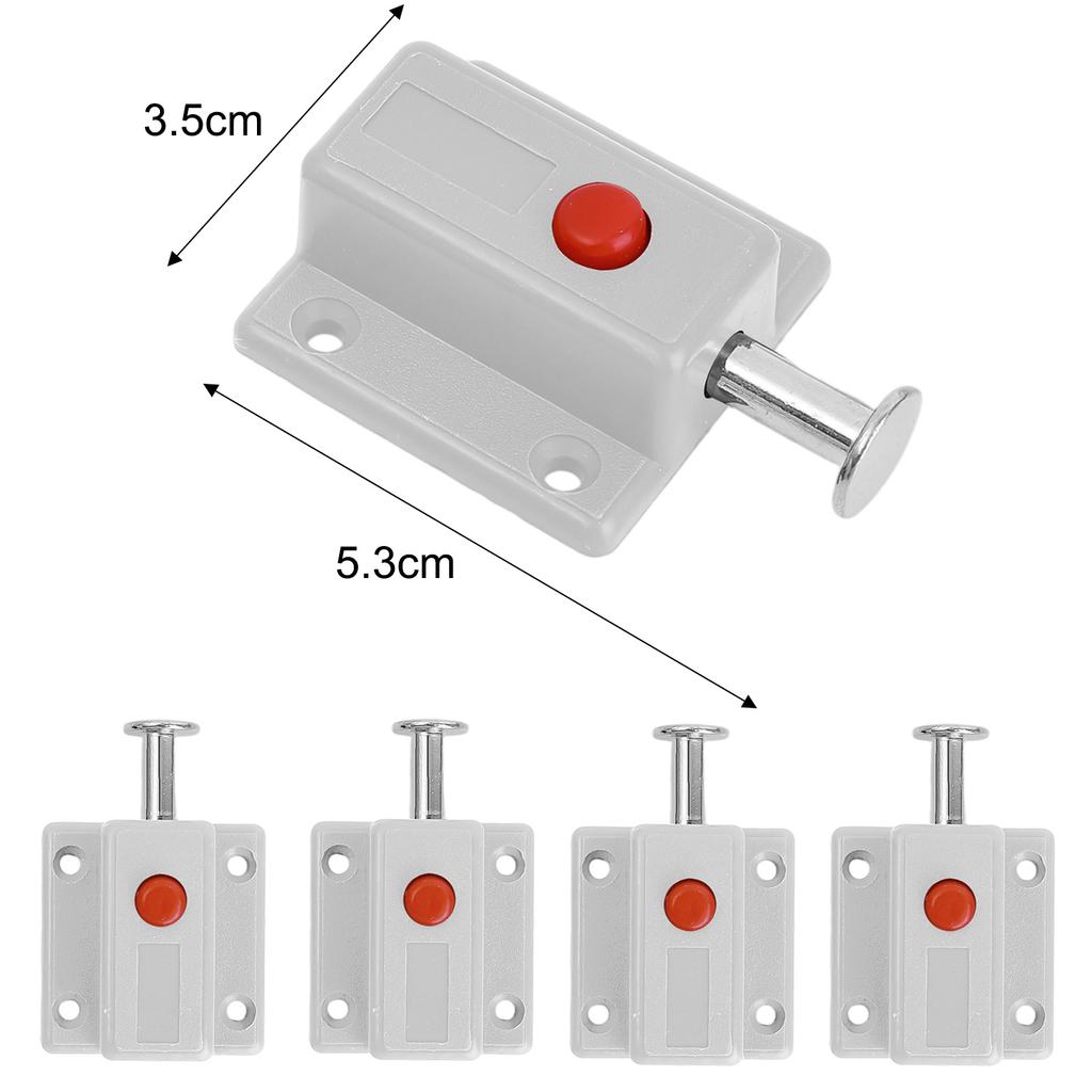 20/5PCS Door Bolts Latch Lock for Door Window Cabinet Box Cupboard Slide Locker Household Safety Bolt DIY Furniture Hardware