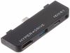 Hub USB - Targus - HD319E - 4 Ports - Aluminium - Plug and Play - Gris