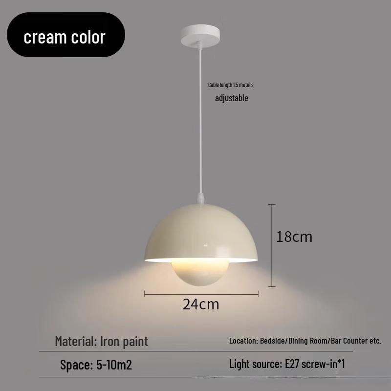 Oeny Minimalist Flower Bud Pendant Light