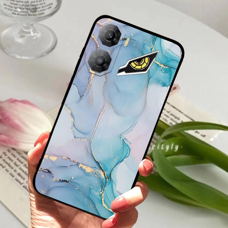 Soft Back Cover For ZTE Nubia Neo 3 5G Z2464N Phone Case Cool Wolf Lion Silicone Black TPU Funda For Nubia Neo3 Protective Shell