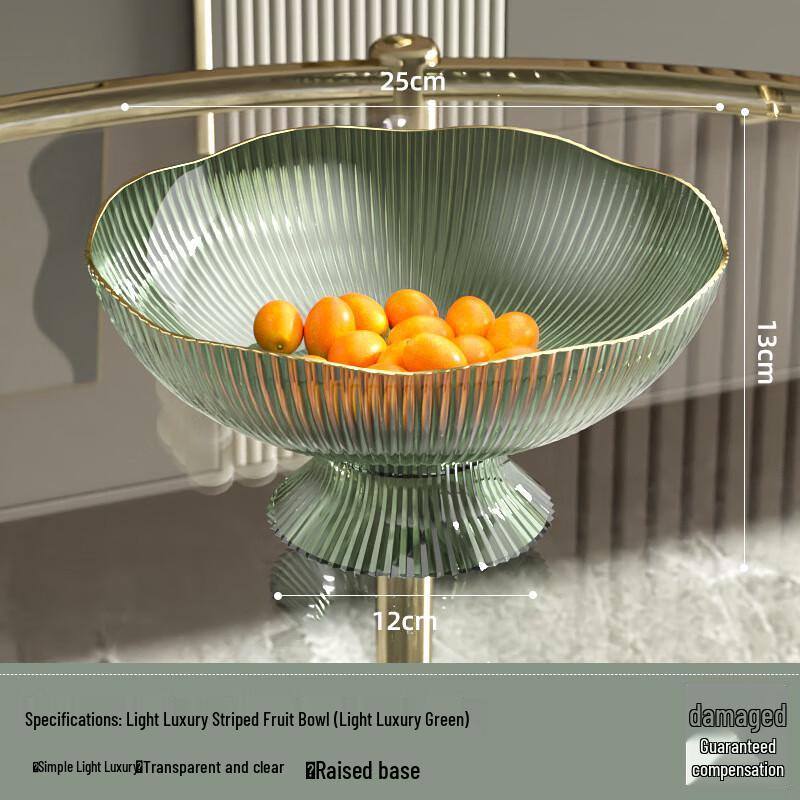 Minimalist Drainable Round Fruit Snack Basket