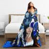 Soft Warm BlanketChild Travel A-Aitana Spanish Singer  Bedding Throws  Flannel Bedspread For Couch Chair Print Sofa Bed Cover
