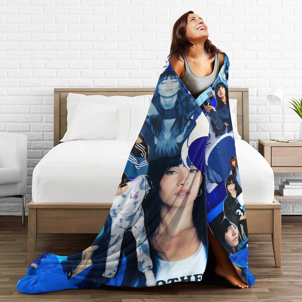 Soft Warm BlanketChild Travel A-Aitana Spanish Singer Bedding Throws Flannel Bedspread For Couch Chair Print Sofa Bed Cover