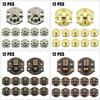 5/12set Jewelry Box Hasp Clasp Suitcase Wood Chest Cabinet Decorative Lock Latch Vintage Case Buckle Lock Decorative Hardware