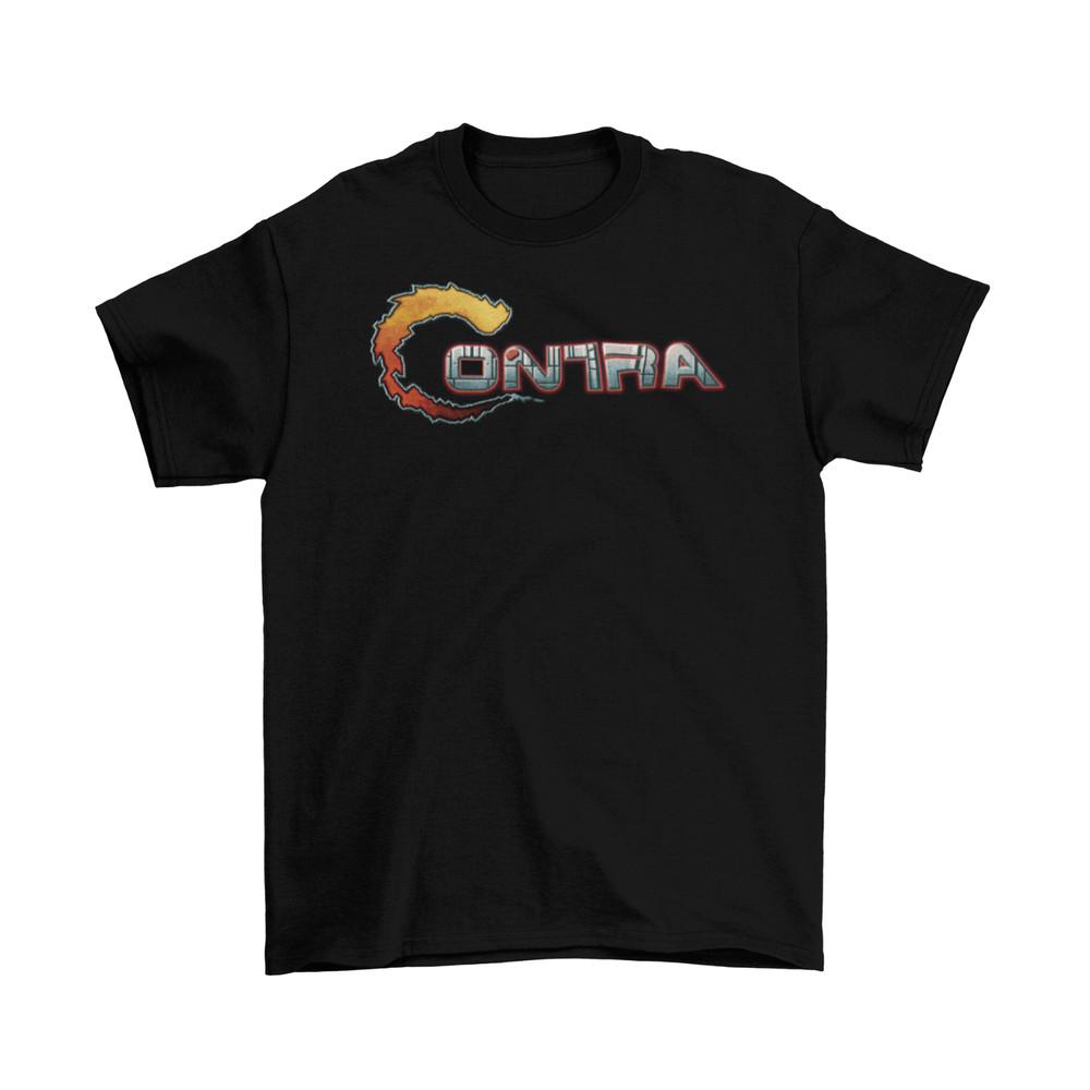 Contra TShirt Unisex Cotton Adult Funny Video Game Retro Old School NES New Unisex T-Shirt M