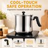 Stainless Steel Bee Wax Melting Pot Heatproof Wax Making Pot Bee Wax Pouring Pot  Beekeeping