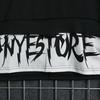 Men Sweatshirt Hip Hop Long Sleeves Youthful Cool Warm Strap Decor Letter Print Hooded Elastic Cuff Autumn Hoodie Daily Garment