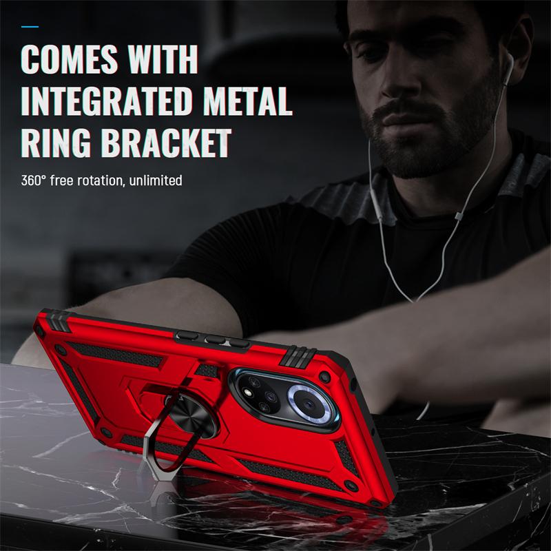 For Hauwei Nova 9 Case Shockproof Armor Car Magnetic Ring Holder Phone Case For Huawei Nova 9 SE Huawey Nova9se Stand Back Cover