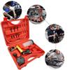 Vacuum pistol pump test kit, portable durable aluminum vacuum gauge manual vacuum pressure pump brake fluid discharge kit