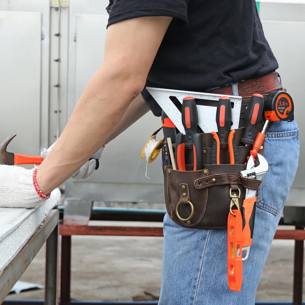 TOURBON Gardening Pouch, Tool Bag, Waist Bag, Gardening Work, Compact Design