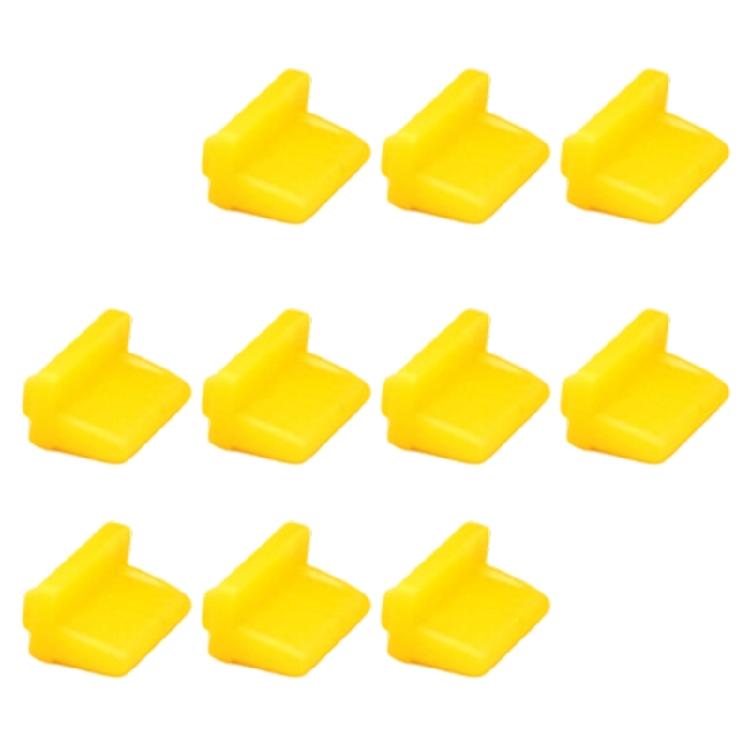 

Soft Silicone USB Cover Dustproof Protectors USB Port Cover Universally Fit Computer Laptop Port Maintenance 10pcs