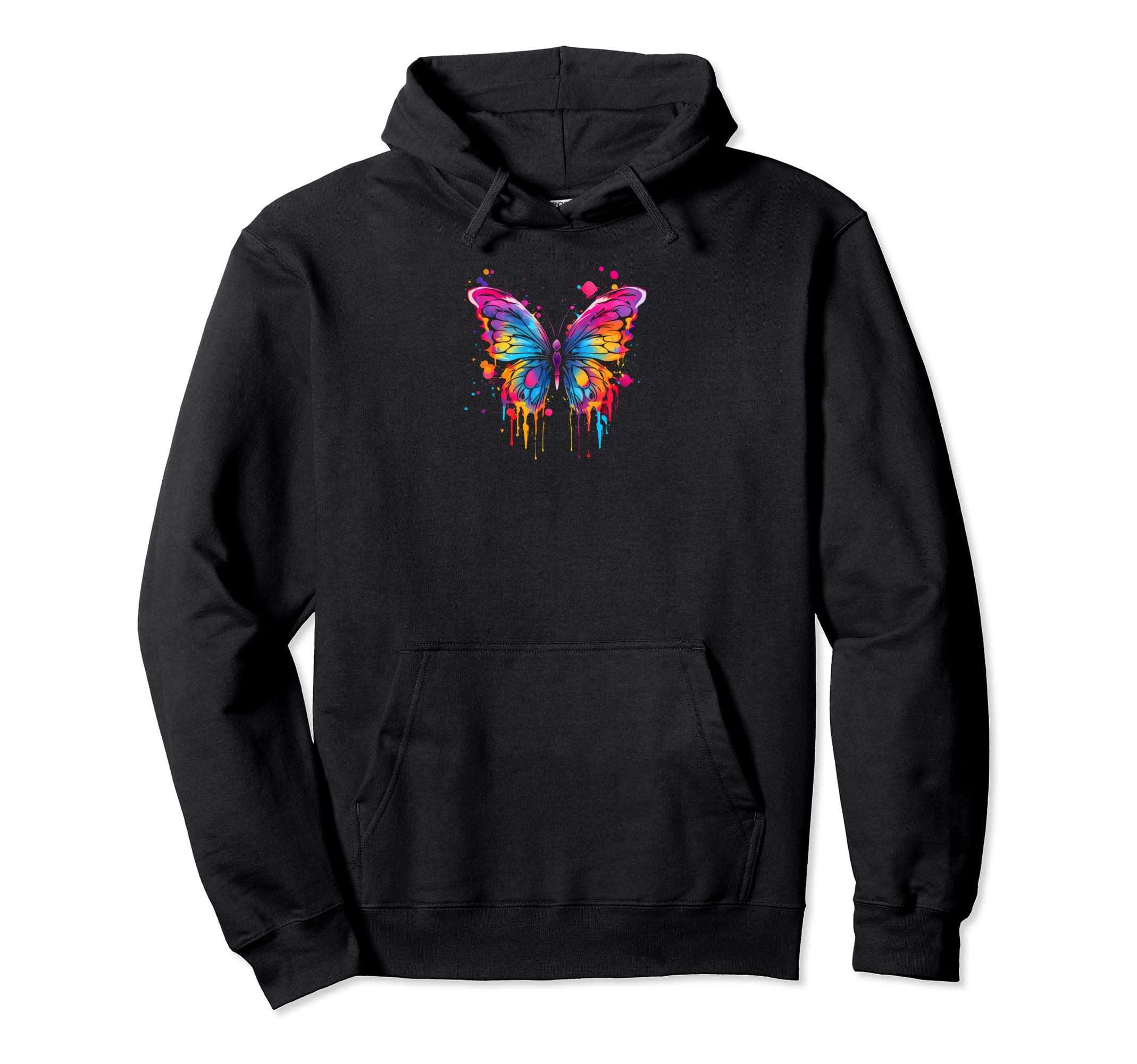 

Butterfly Art Hoodie чёрный